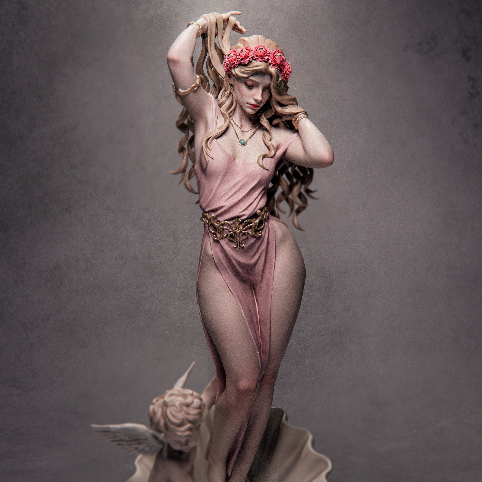 Aphrodite| Maximum Detailed 12K 3D printed figure | Fantasy | CA3D