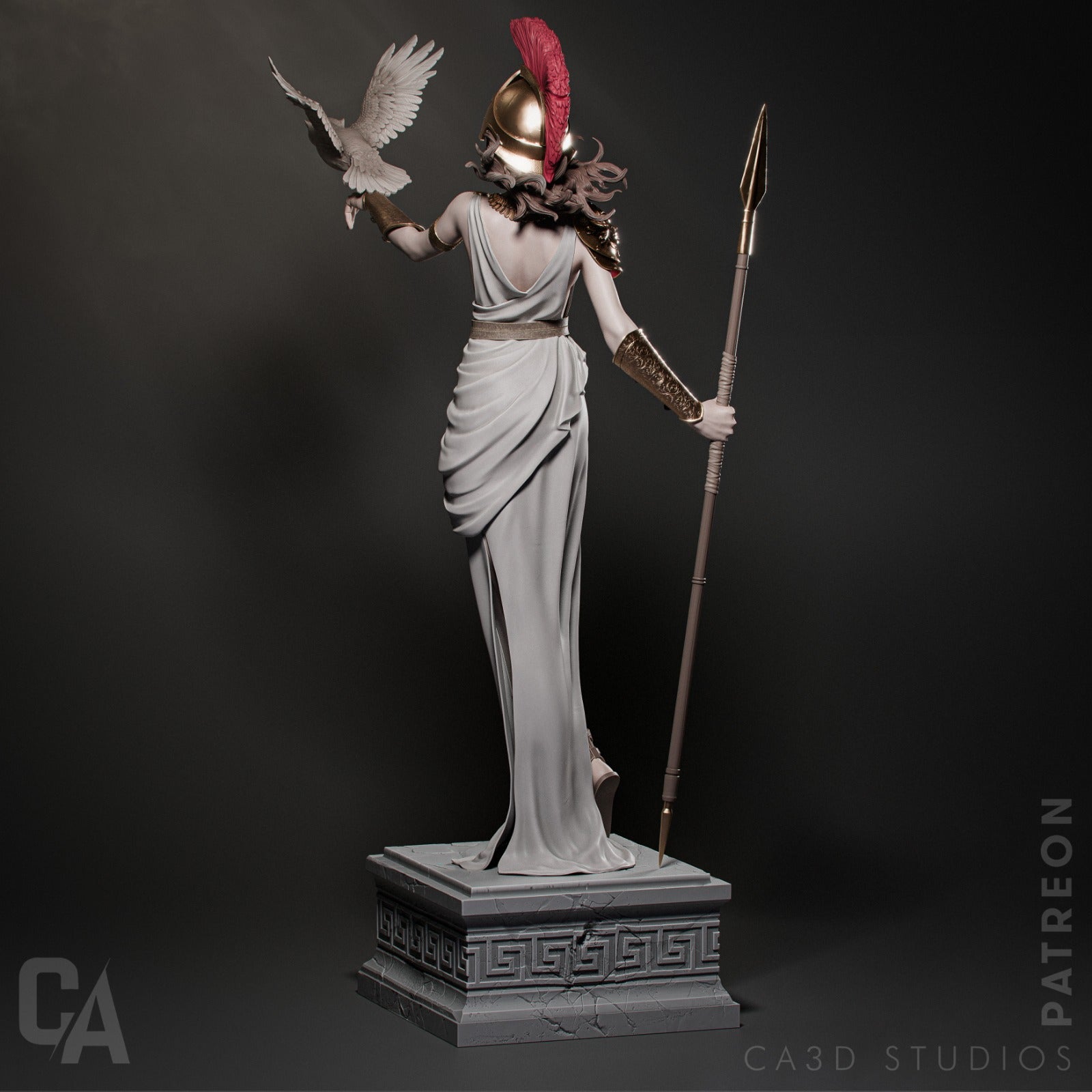 Athena| Maximum Detailed 12K 3D printed figure | Fantasy | CA3D