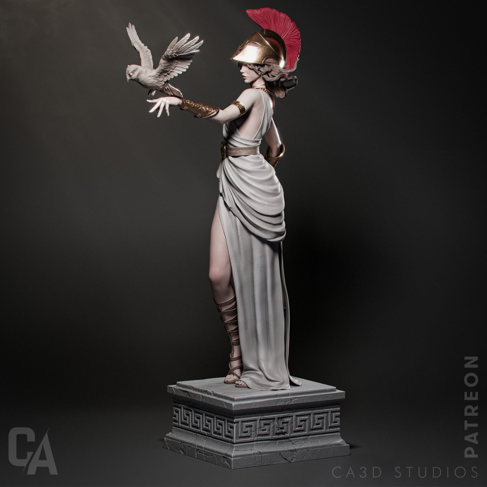 Athena| Maximum Detailed 12K 3D printed figure | Fantasy | CA3D