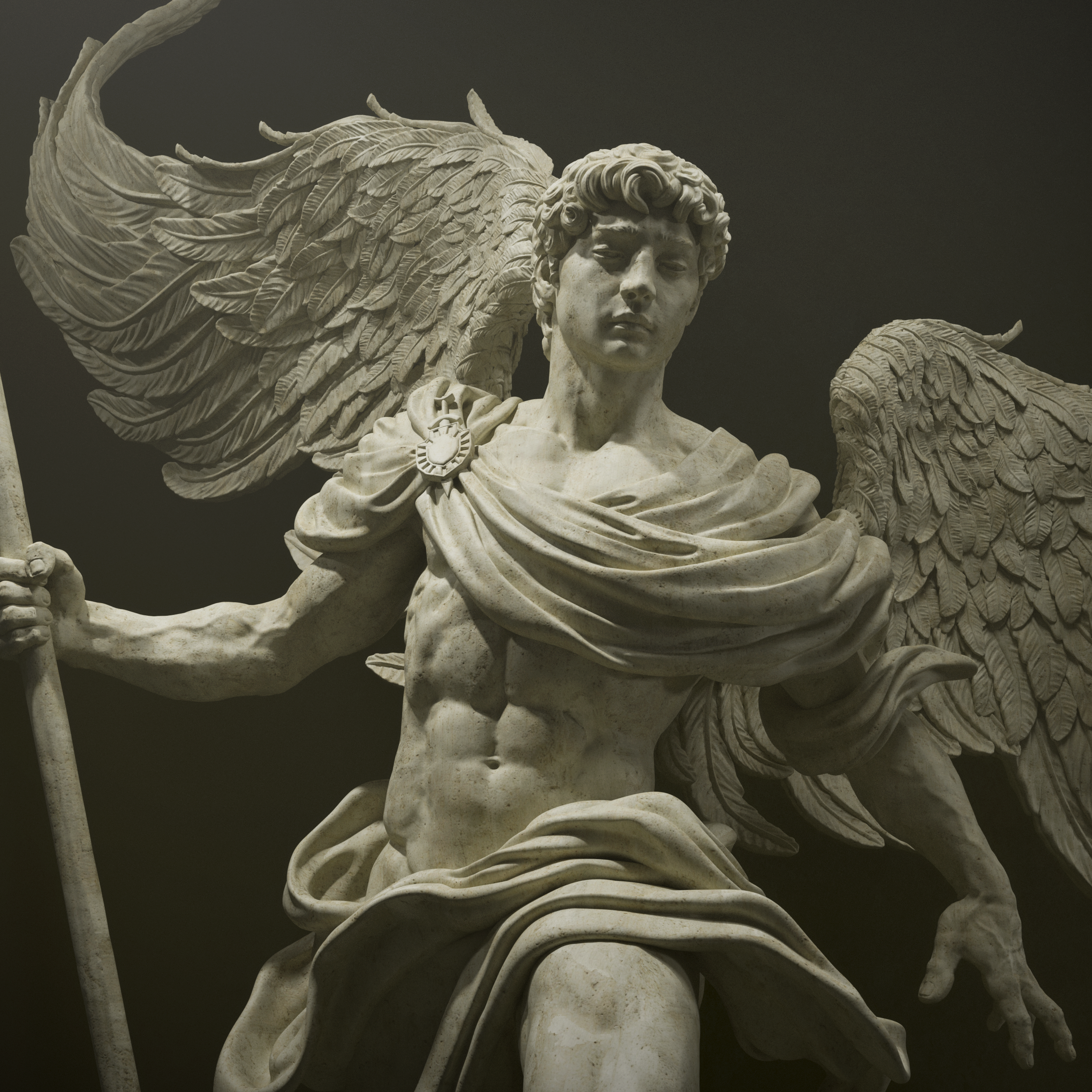 Archangel Michael | Maximum Detailed 12K 3D printed figure | Fantasy | CA3D